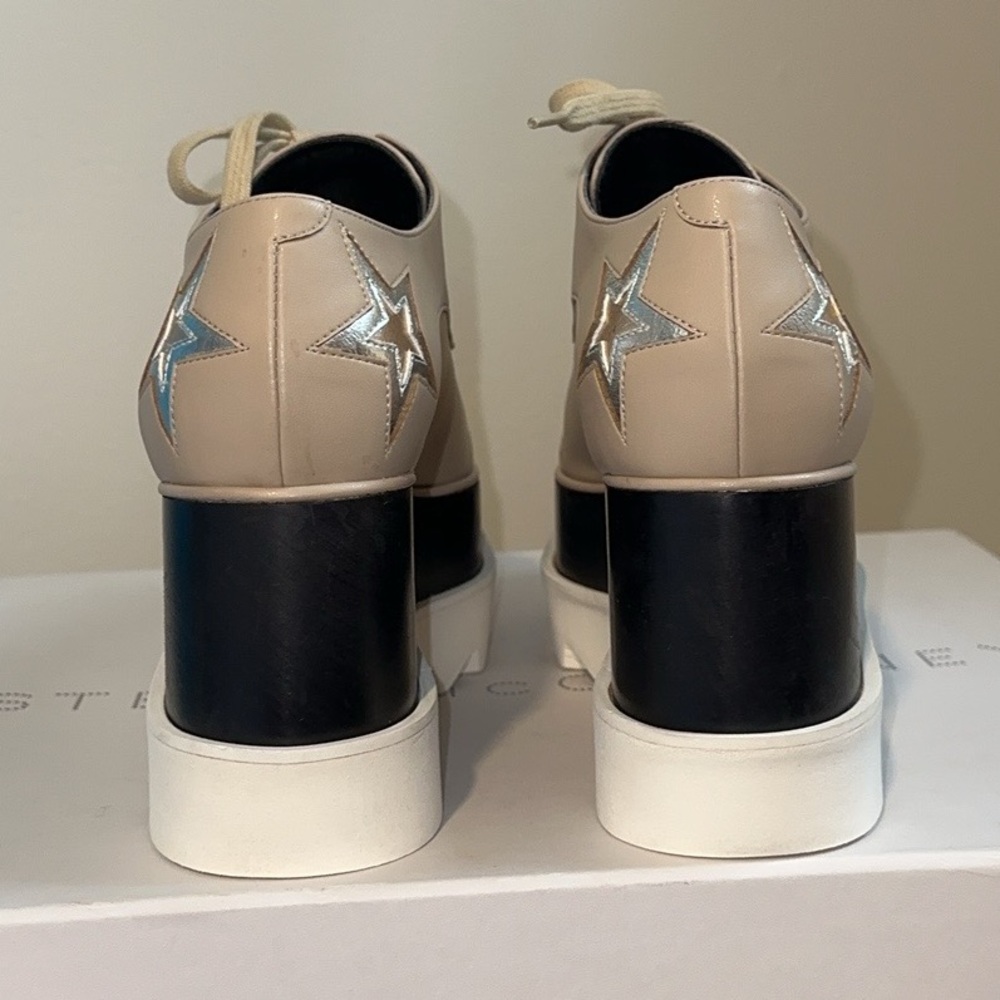 Like NEW - Stella McCartney Star Elyse Platform Oxfords - Picture 7 of 11